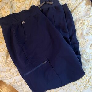 Women’s navy blue  xl Zamora jogger figs scrub pants